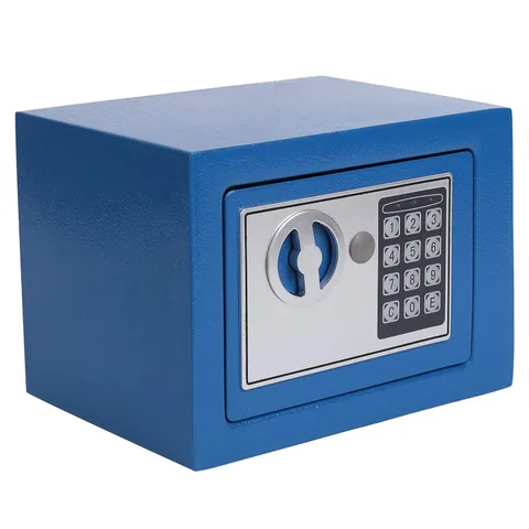 Key and Electronic Safe ,9.1"W x 6.7"Hx 6.7"D,Digital Deposit for Home Office...