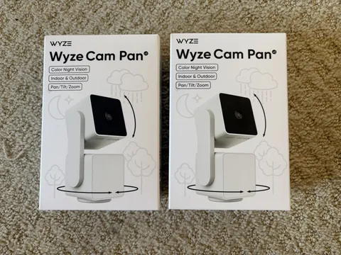 Wyze Cam Pan Indoor Outdoor Security Camera | Brand New | Sealed | Lot of 2