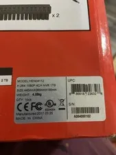 Honeywell HEN04122 4-Channel Network Video Recorder 2 TB Storage  IN BOX