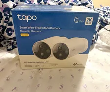Tapo C425 2-Pack 2K QHD Wire-Free Indoor/Outdoor Cameras, Battery, AI Detect