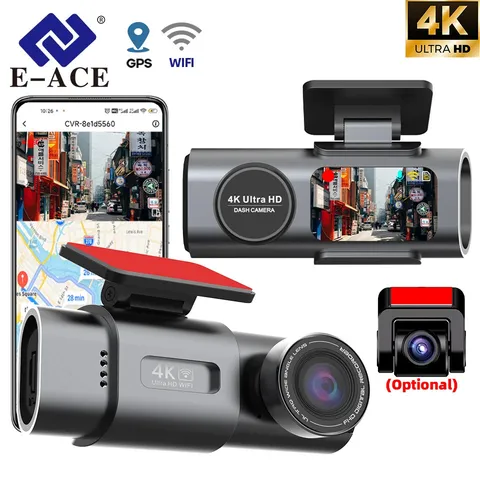 Dash Cam Dual Lens 4K UHD Recording Car Camera DVR Night Vision Video Recorder S