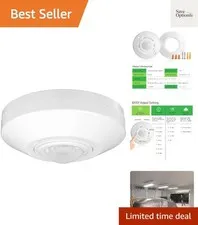 12V 24V Low Voltage Ceiling Sensor Pir Occupancy Motion Detector, 360 Degree ...