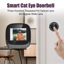 Intelligent Photography Night Cat Eye Doorbell With Battery EFYN