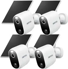 Security Cameras Wireless Outdoor-Solar&Battery Powered 2K 2.4G Cameras for Home