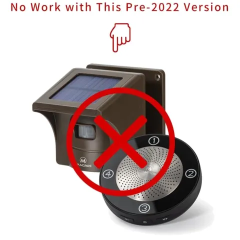 Solar Driveway Alarm System - Wi-Fi & App Alerts
