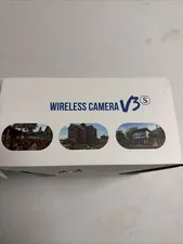 Premium Invention Wireless Camera V3s 4G edition, Solar & Battery Powered New