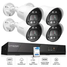 5MP Home Camera System Lite CCTV 8CH DVR HD Outdoor Waterproof Smart Alarm
