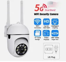 Wireless 5G WiFi Security Camera System Smart Outdoor Night Vision 1080P