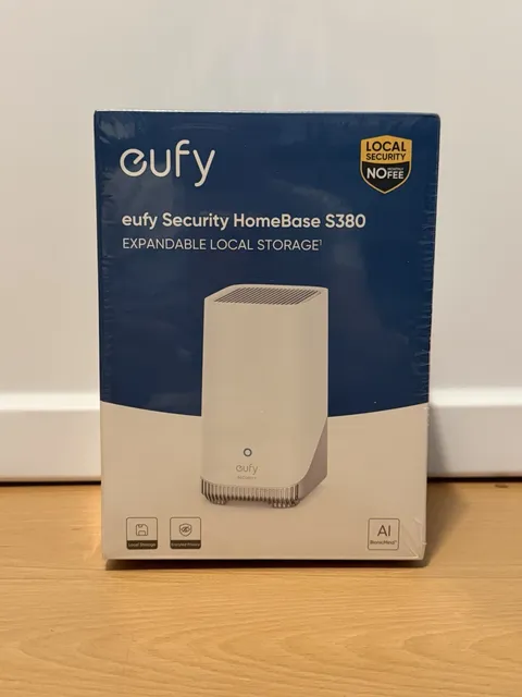 Eufy Security HomeBase S380 Security Center Local Expandable Storage New SEALED