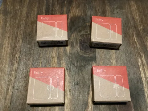 SimpliSafe Entry Sensor For Doors & Windows White Lot of 4 New In Box