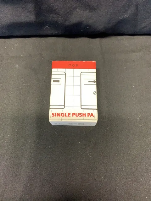 Plastic Single Push Latching Alarm/ Panic Button/ Emergency Button HW Key reset 