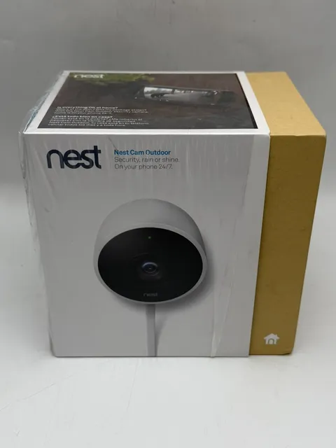 Nest Cam Outdoor 1st Gen NC2100ES Wired 1080p Security Camera New Open Box