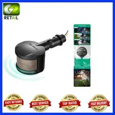 Adjustable 180° PIR Motion Sensor for Floodlights - Easy Install & Versatile Use