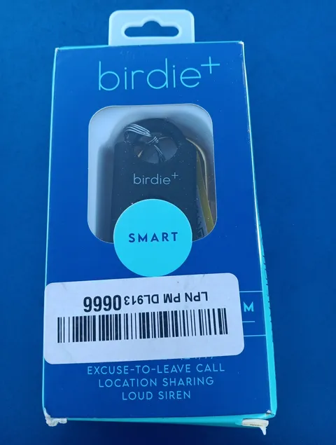 She’s Birdie + Safety Alarm - Bluetooth - Charcoal Black NIB FREESHIP M123