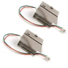 2Pcs DC 12V Door Drawer Tongue Down Electric Lock Assembly Solenoid Slim