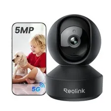 REOLINK E1 Pro(Black) 3K PT Wi-Fi Indoor Camera 1 Count (Pack of 1), Black