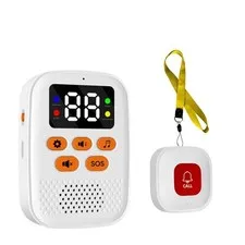SOS Emergency Caregiver Call Button with Vibration, Search1416