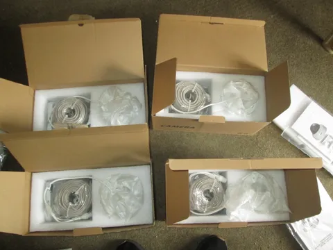 4X Lorex LNE 9252-C  4K Dome IP Camera LNE9252C with Audio 30 FPS