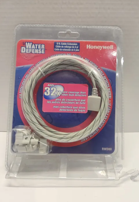 Honeywell RWD80/A1 Water Defense Water Sensing Alarm Extension Cable 8ft