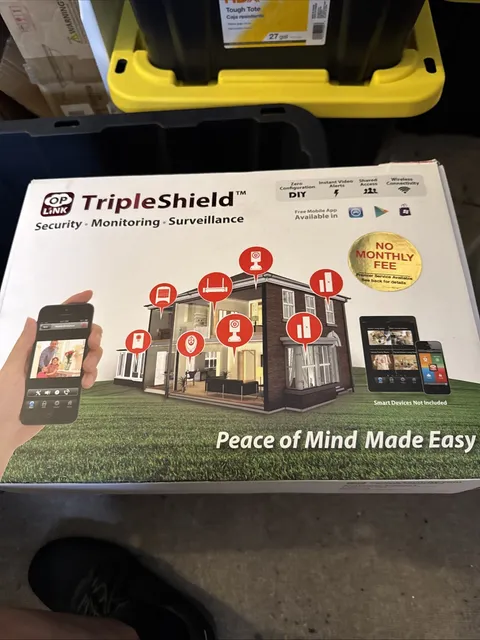 Oplink TripleShield Alarm System (2-Cam) Wireless