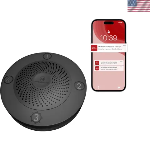 Quick-Install Smart Solar Driveway Alarm System with Real-Time Smartphone Alerts