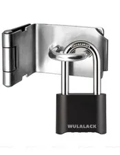 Outdoor Combination Lock, Heavy Duty Weatherproof Pad Locks with Code, Resettabl