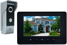 Wired Video Intercom System, 7 Inches Video Doorbell Door Phone System, HD Camer