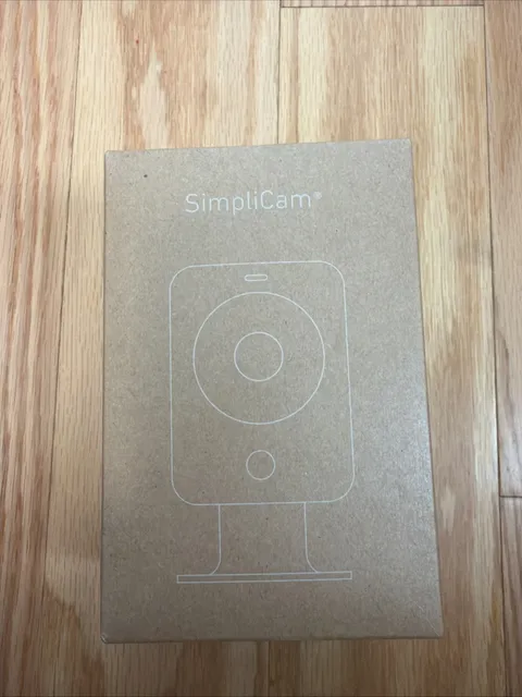 SimpliSafe SimpliCam 1080p Wired Indoor Home Security Camera