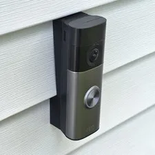 Ring Battery Doorbell Pro (newest model) Retinal 4K Vinyl Siding Mount Bracket