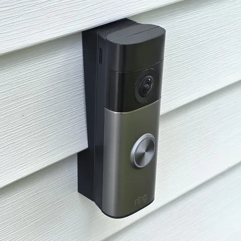 Ring Battery Doorbell Pro (newest model) Retinal 4K Vinyl Siding Mount Bracket
