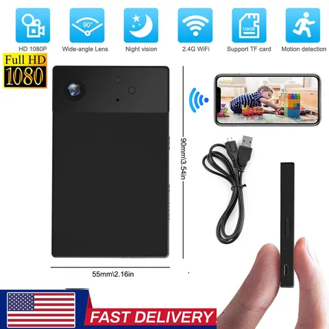 Mini Camera Home Security Cam HD 1080P DVR Night Vision Audio Video DVR Record
