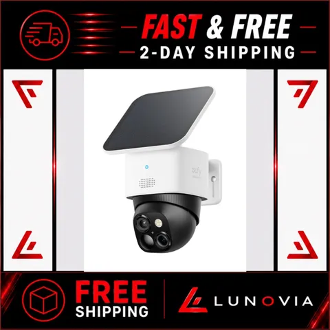 eufy Security SoloCam S340 3K Dual Camera Solar Wireless Outdoor