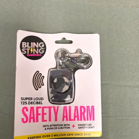 Bling Sting Essentials 125 dB Panic Alarm Keyring w/ LED Light Gray Camo