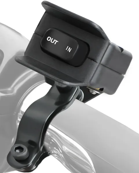 12V ATV Winch Switch with Mounting Bracket (Black)