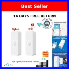 Tuya Smart PIR Motion Sensor WiFi Zigbee Alexa Google Home Security