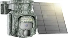 4G LTE Cellular Security Camera No WiFi Solar Outdoor Night Vision With SIM Card