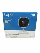 TP-LINK Tapo 2k Indoor Security Wi-Fi Camera Tapo C110 Night Vision White