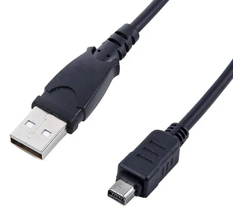Olympus USB Cable, Data Sync Power Charger Cord - CB-USB5/6/8 for Olympus DZ-...