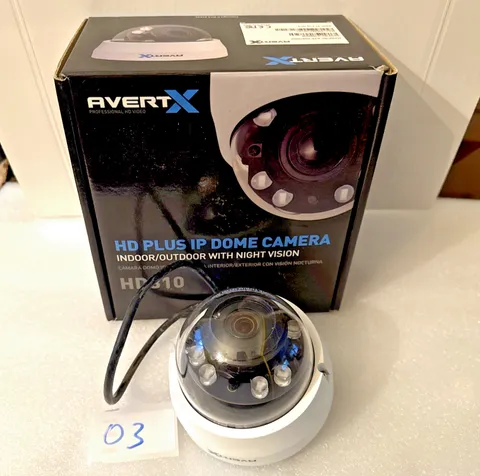 AvertX HD810 IR 4MP IR Autofocus Zoom Indoor/Outdoor IP Dome Camera - 03