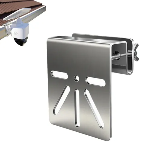 Gutter Mount for Eufy Eolocam S340/E30, Stainless Steel Security Camera Brack...