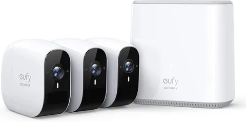 eufy eufyCam E Wireless Home Security Camera System Battery Camera Night Vision