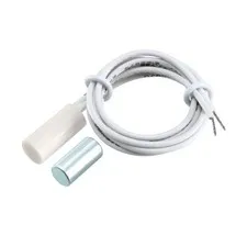 HC-34A NC Recessed Wired Gate Contact Sensor Alarm Magnetic Reed Switch White