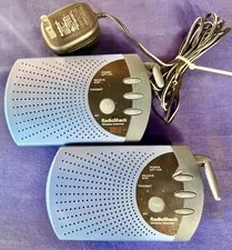 Radio Shack 2 Way 4 Channel Voice Activated Wireless Intercom System 43-124