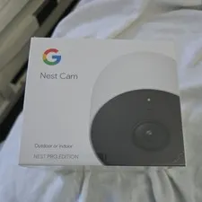 Google Nest Cam Battery Pro, Indoor / Outdoor Snow White GA02276-US