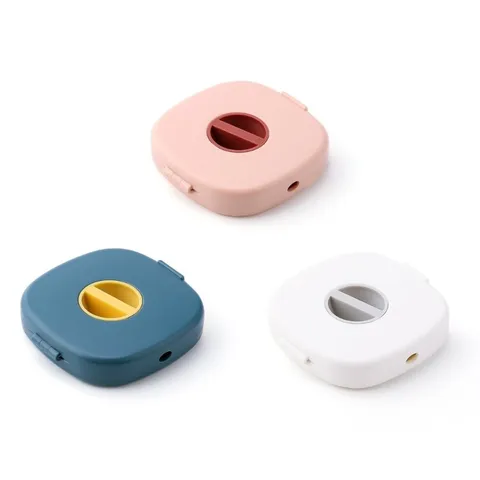 Retractable Cable Organiser Phone Cord Wire Holder Winder Case Storage Box