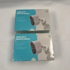 1080p WI-Fi Security Camera x2 