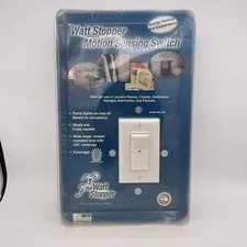 Watt Stopper Motion Sensing Switch WR-100 180 Degrees Coverage -NIP
