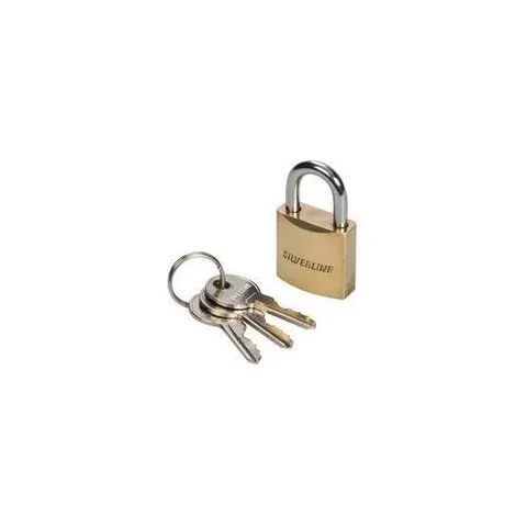 MSS03 SILVERLINE Brass Lock 40mm