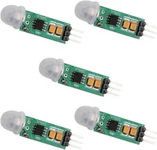5PCS HC-SR505 Mini PIR Motion Sensor IR Human Movement Detector Module