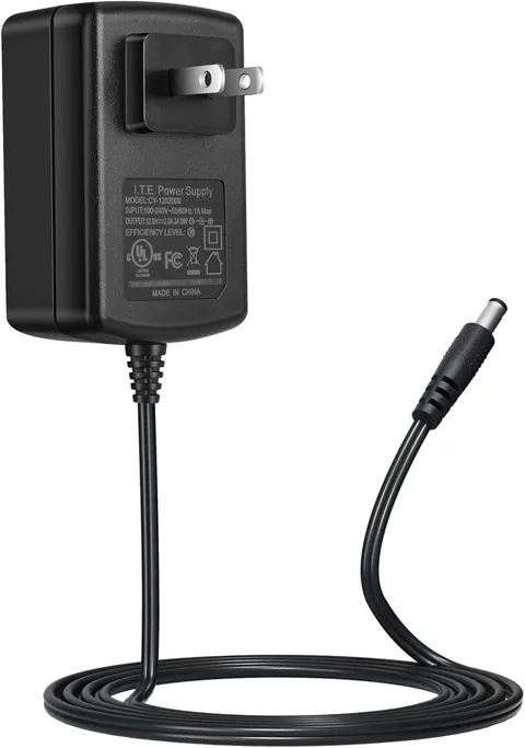 12V 2A Power Supply for CCTV Camera, DVR NVR,LED Strip, Yamaha Keyboards AC to D